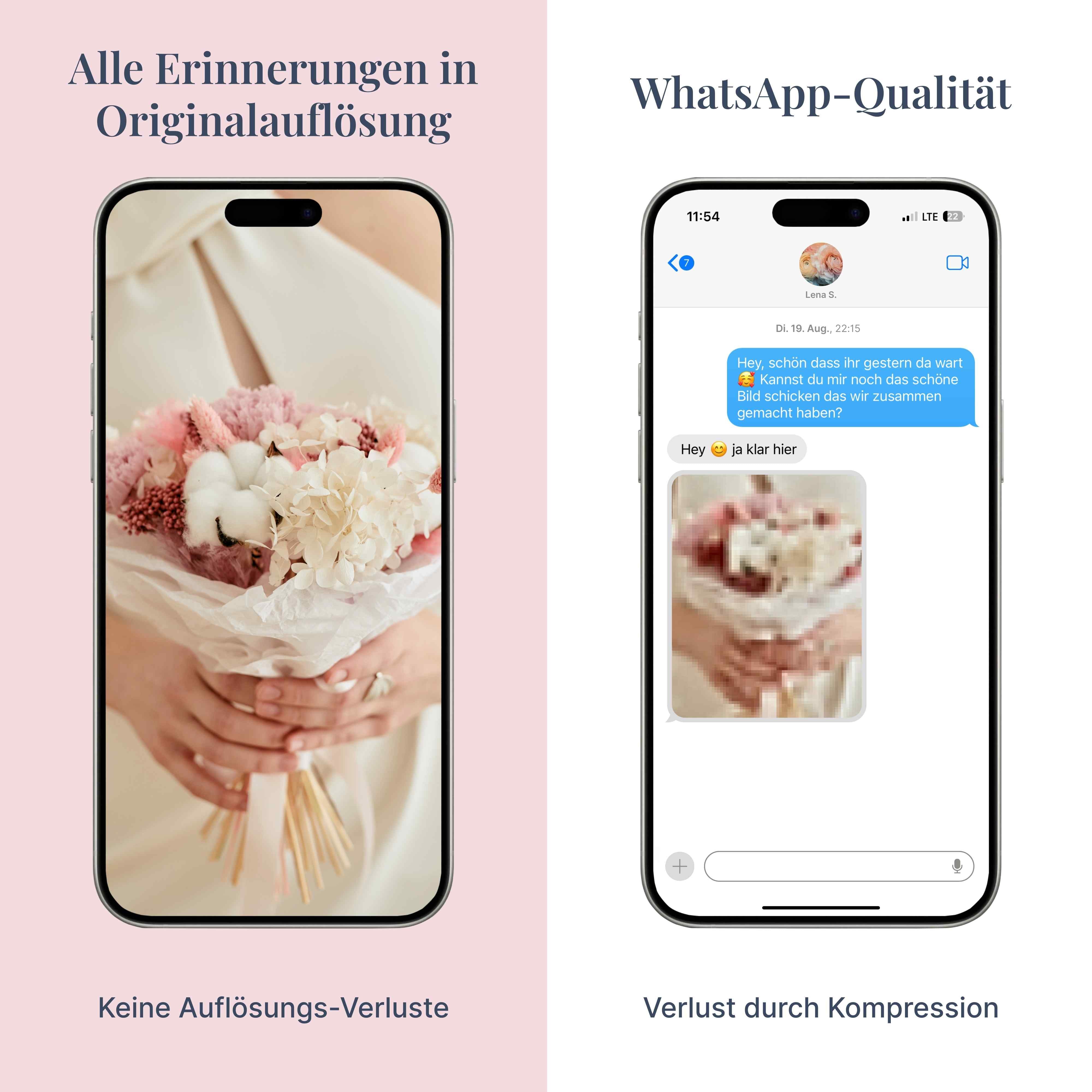 Hochzeits Foto & Video App inkl. QR-Code und Designkarten